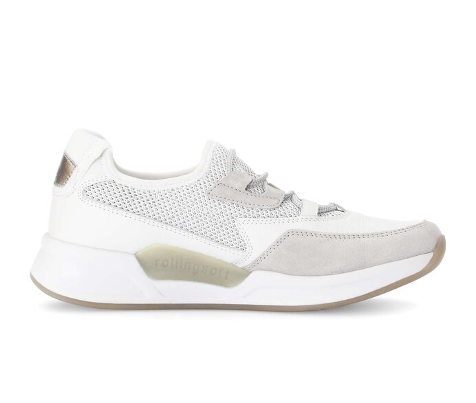 Gabor Sneaker Low Weiß - Materialmix Leder/Lederimitat