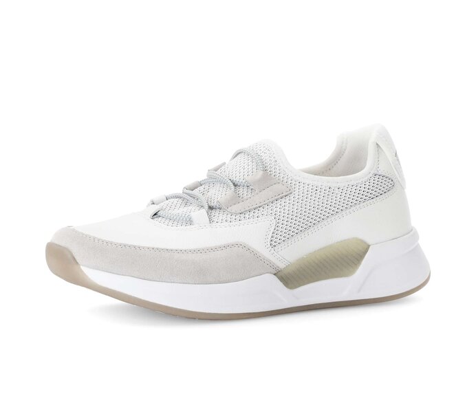 Gabor Sneaker Low Weiß - Materialmix Leder/Lederimitat