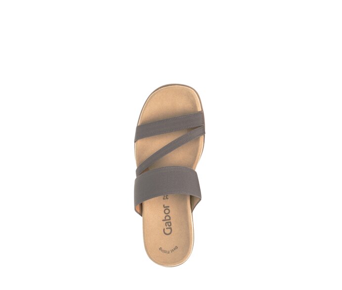Gabor Pantolette Grau - Textil