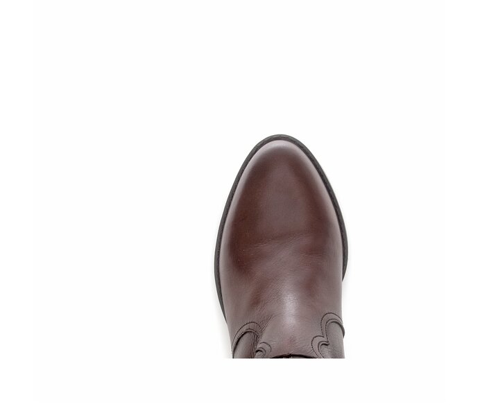 Gabor Eleganter Stiefel Braun - Glattleder