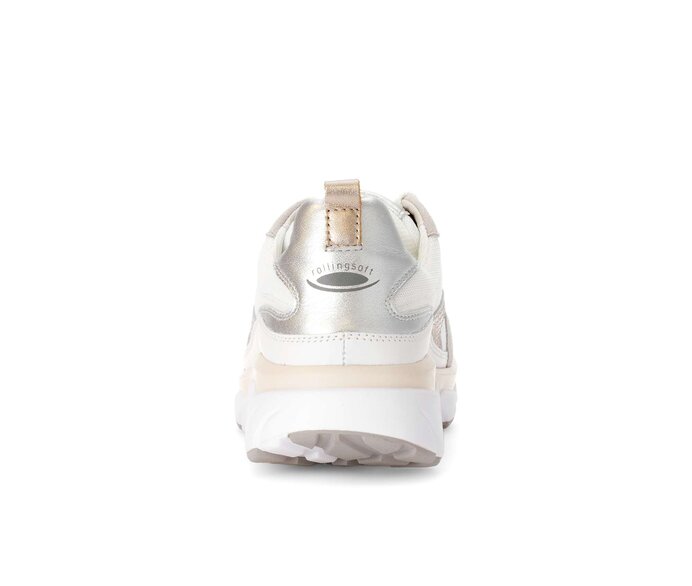 Gabor Sneaker Low Weiß - Materialmix Leder/Lederimitat