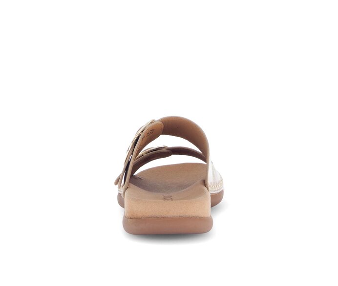 Gabor Pantolette Gold - Effektleder