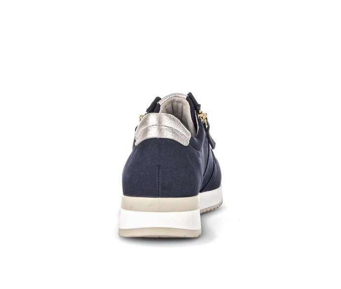 Gabor Sneaker Low Blau - Rauleder