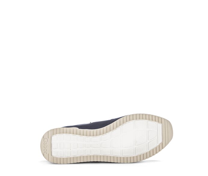 Gabor Sneaker Low Blau - Rauleder