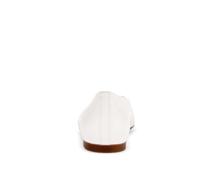 Gabor Eleganter Ballerina Creme - Glattleder