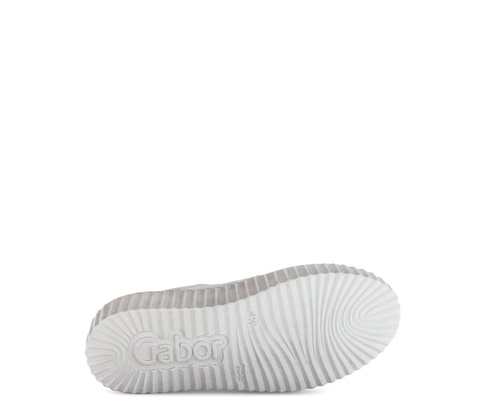 Gabor Sneaker Low Grau - Materialmix Leder