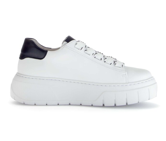 Gabor Sneaker Low Weiß - Glattleder
