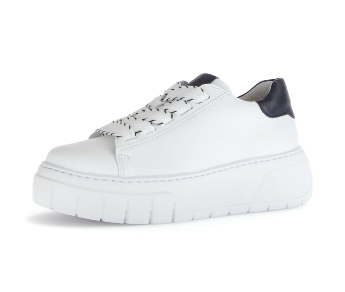 Gabor Sneaker Low Weiß - Glattleder