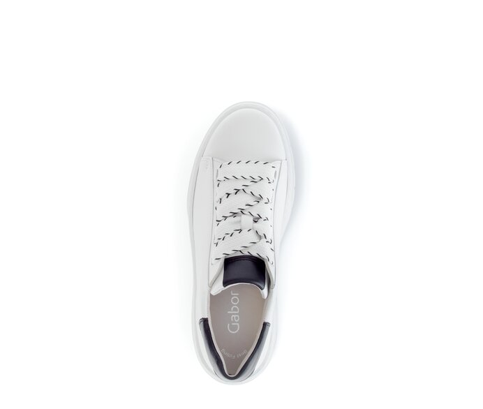 Gabor Sneaker Low Weiß - Glattleder