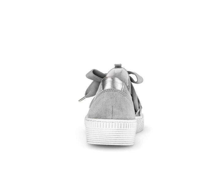 Gabor Sneaker Low Grau - Materialmix Leder