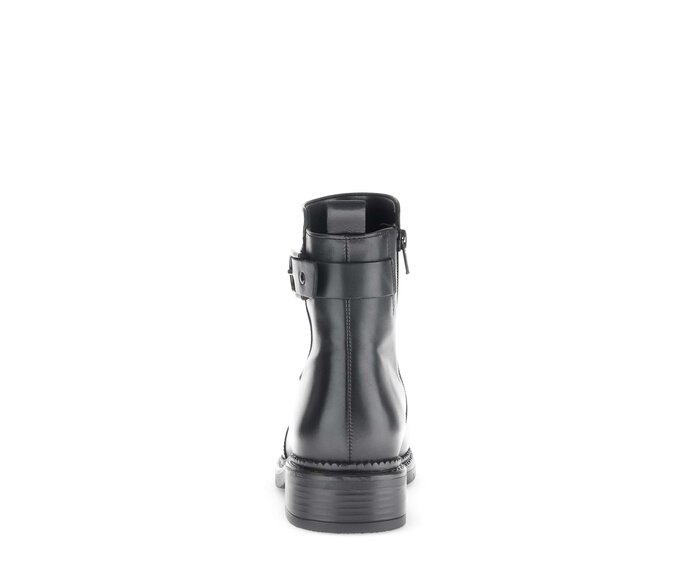 Gabor Elegante Stiefelette Schwarz - Glattleder