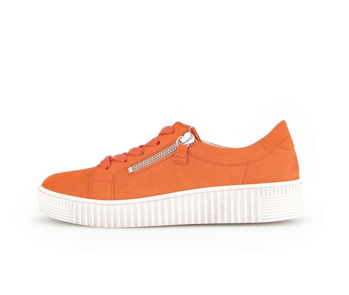 Gabor Sneaker Low Orange - Rauleder