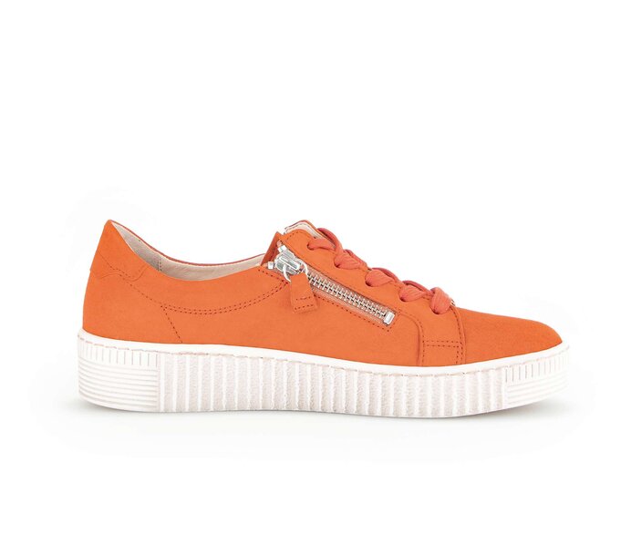 Gabor Sneaker Low Orange - Rauleder