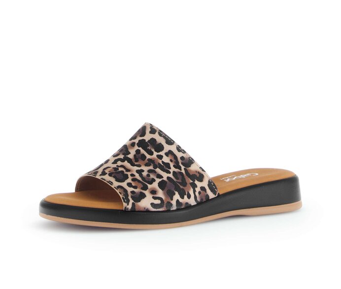 Gabor Pantolette Beige - Effektleder