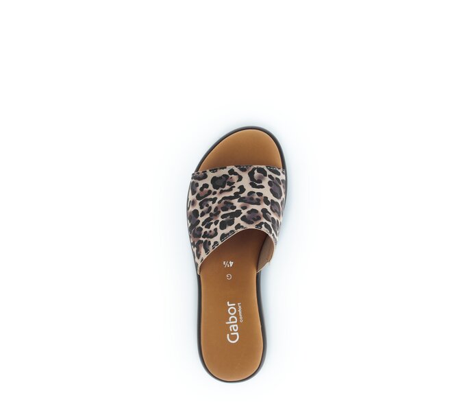Gabor Pantolette Beige - Effektleder