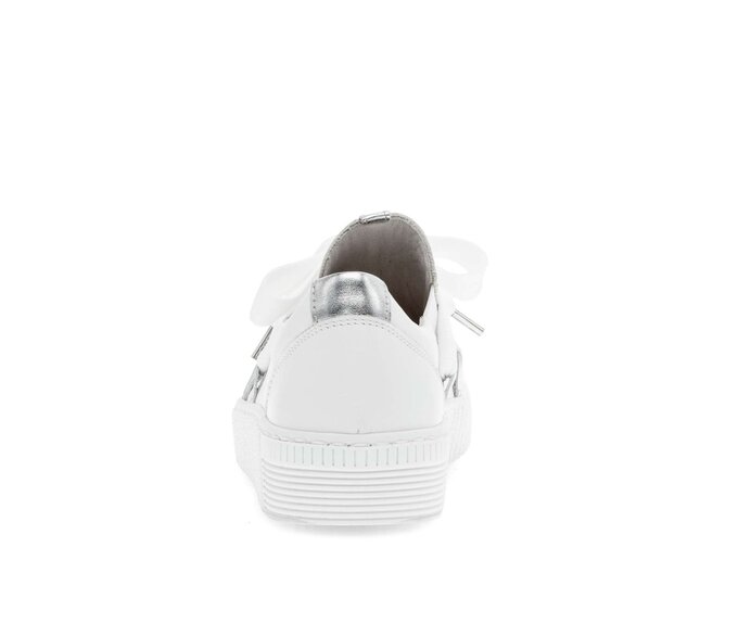 Gabor Sneaker Low Weiß - Materialmix Leder