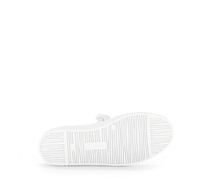 Gabor Sneaker Low Weiß - Materialmix Leder