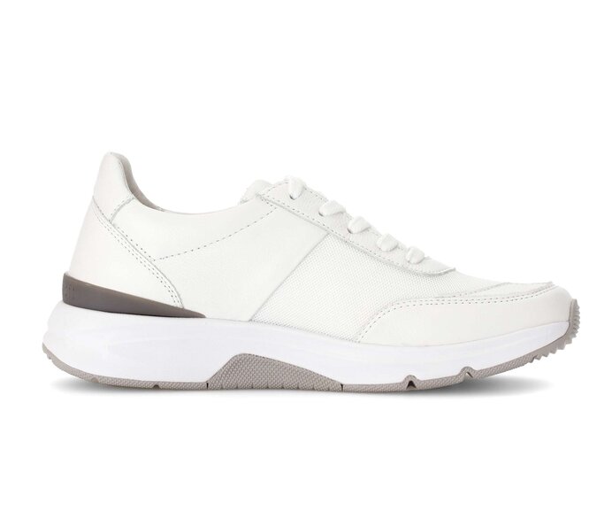 Gabor Sneaker Low Weiß - Materialmix Leder/Lederimitat