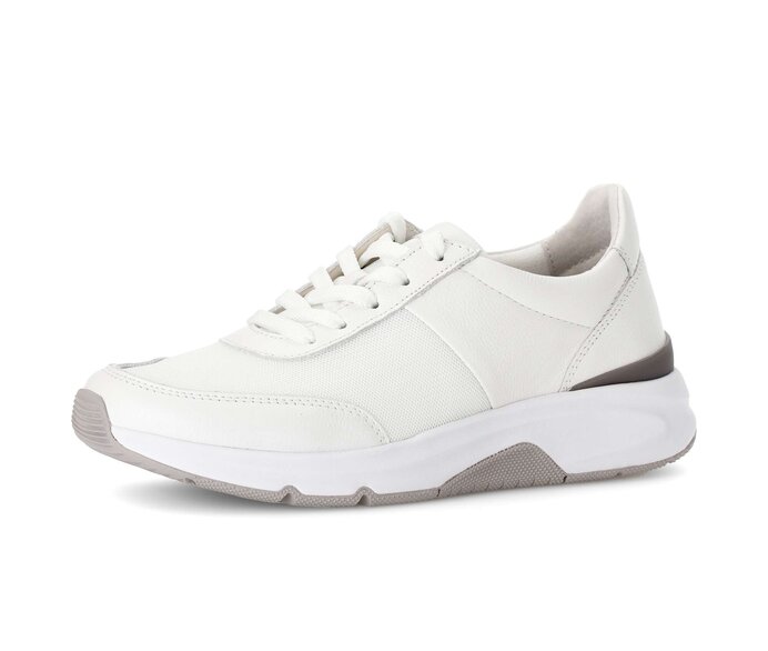 Gabor Sneaker Low Weiß - Materialmix Leder/Lederimitat