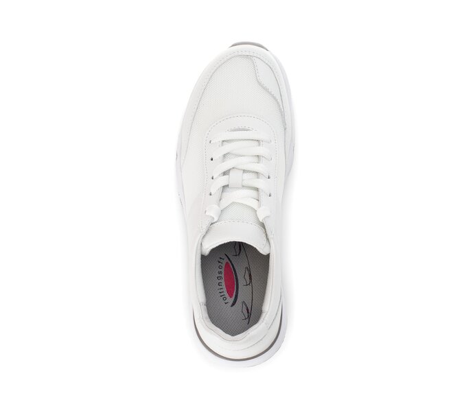 Gabor Sneaker Low Weiß - Materialmix Leder/Lederimitat