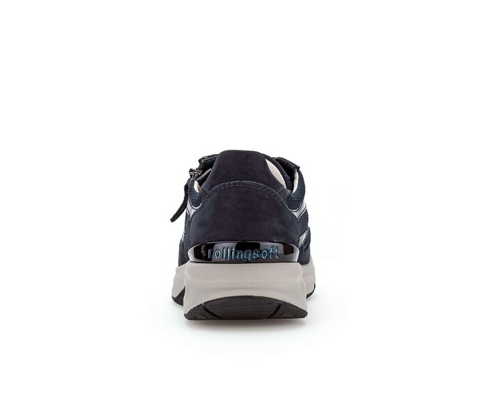 Gabor Sneaker Low Blau - Rauleder