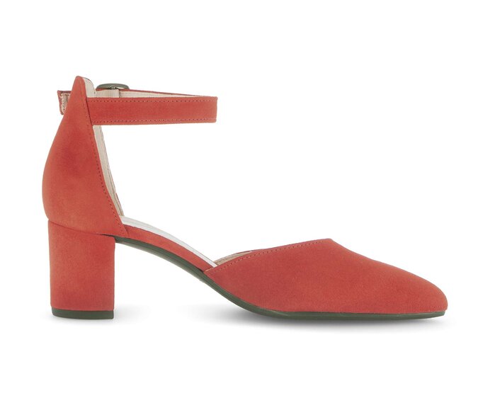 Gabor Spangenpumps Rot - Rauleder