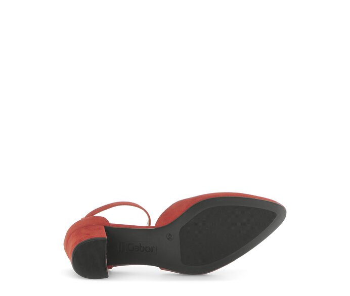 Gabor Spangenpumps Rot - Rauleder
