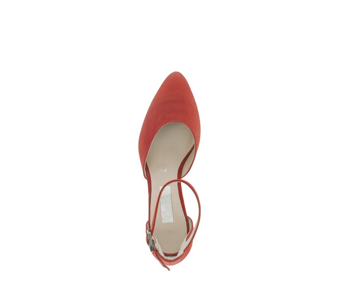Gabor Spangenpumps Rot - Rauleder