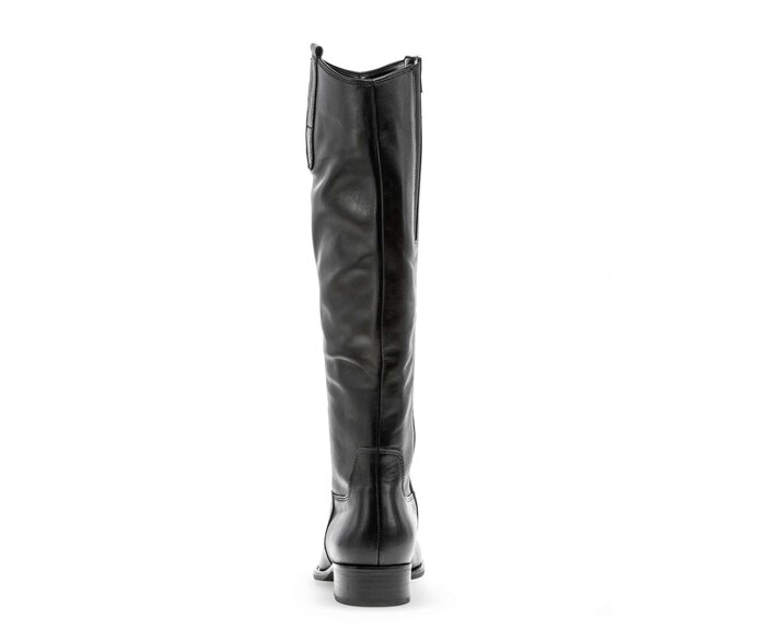 Gabor Eleganter Stiefel Schwarz - Glattleder