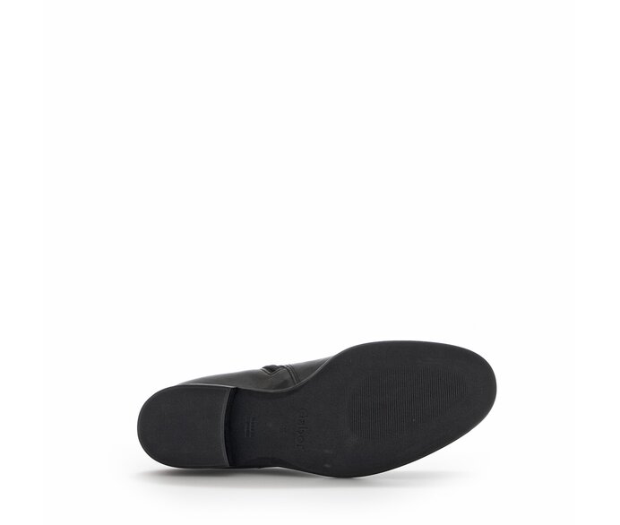 Gabor Eleganter Stiefel Schwarz - Glattleder