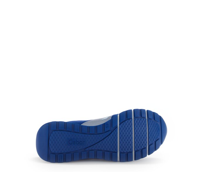 Gabor Sneaker Low Blau - Materialmix Leder/Lederimitat