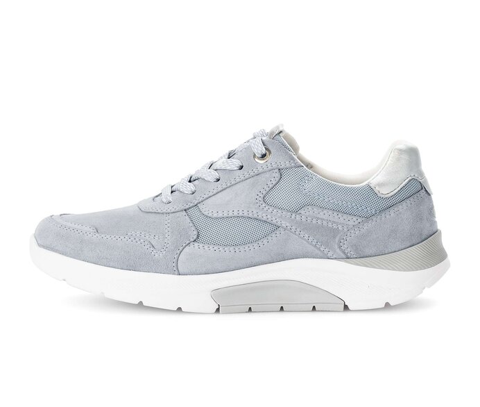 Gabor Sneaker Low Blau - Materialmix Leder/Lederimitat