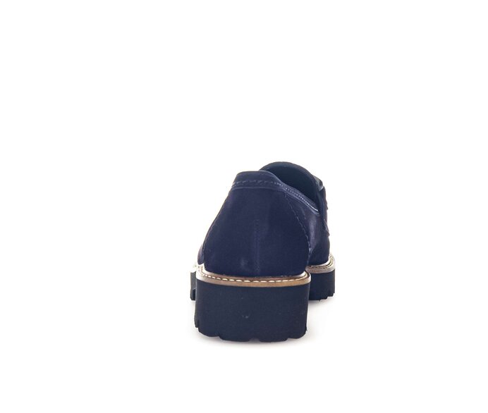 Gabor Loafer Blau - Rauleder