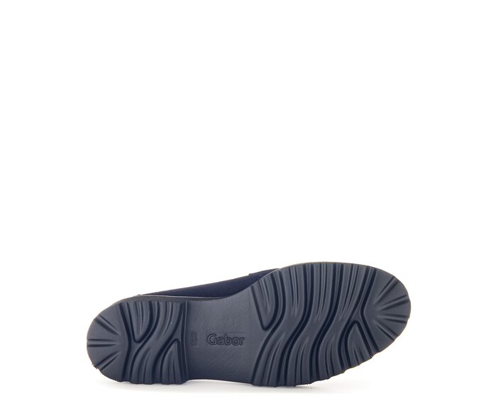 Gabor Loafer Blau - Rauleder