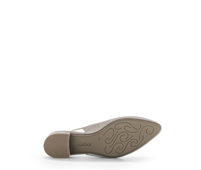 Gabor Slingpumps Grau - Rauleder