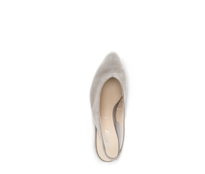 Gabor Slingpumps Grau - Rauleder