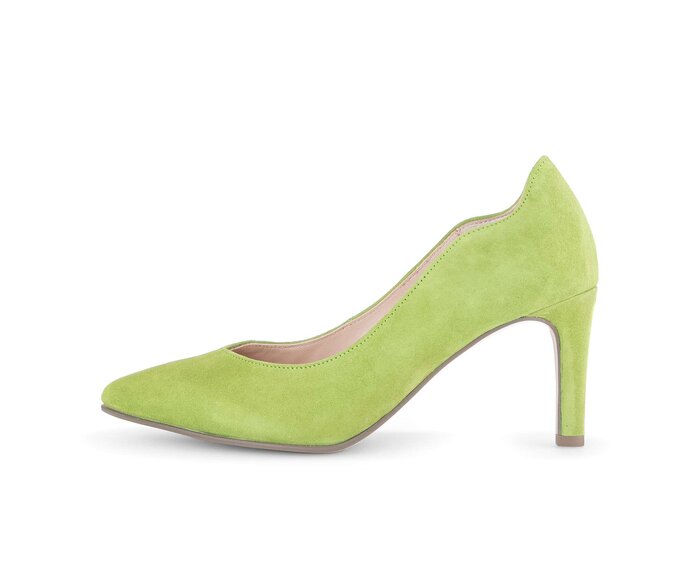 Gabor Eleganter Pumps Grün - Rauleder