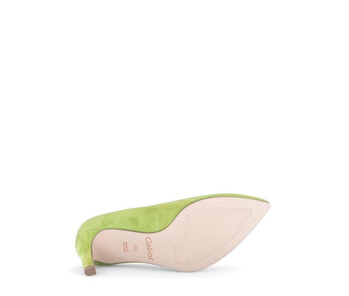 Gabor Eleganter Pumps Grün - Rauleder