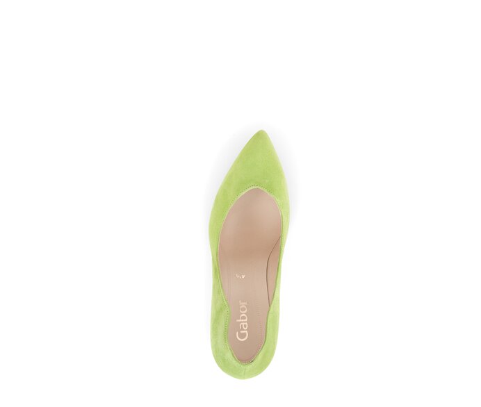 Gabor Eleganter Pumps Grün - Rauleder