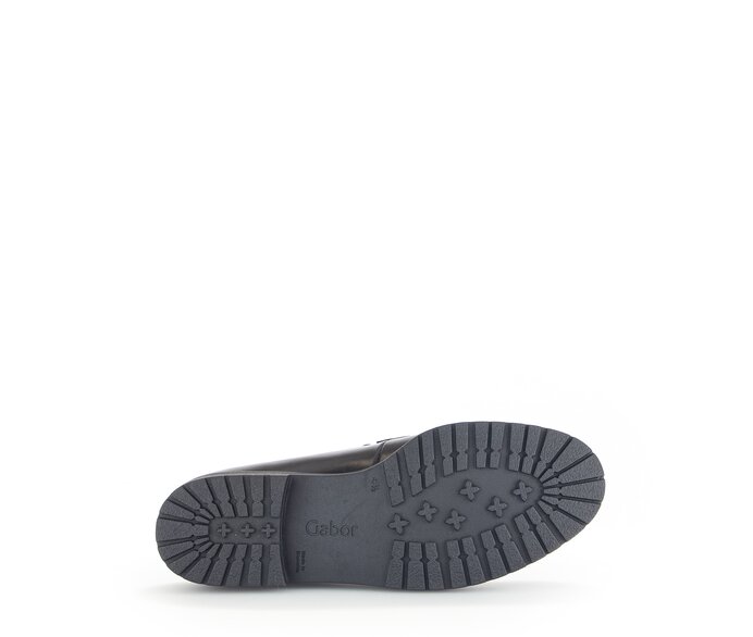 Gabor Loafer Schwarz - Glattleder