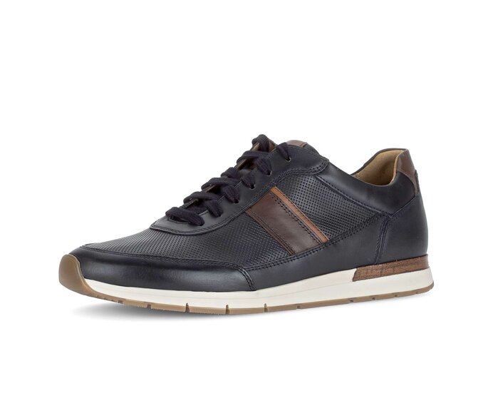 Pius Gabor Sneaker Low Blau - Glattleder