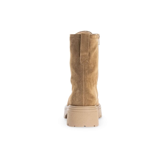 Gabor Biker Boots Braun - Rauleder
