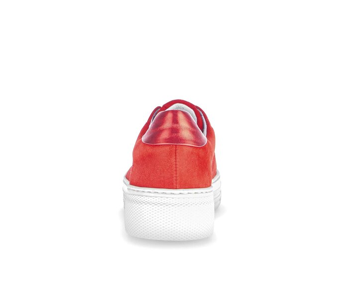 Gabor Sneaker Low Rot - Materialmix Leder