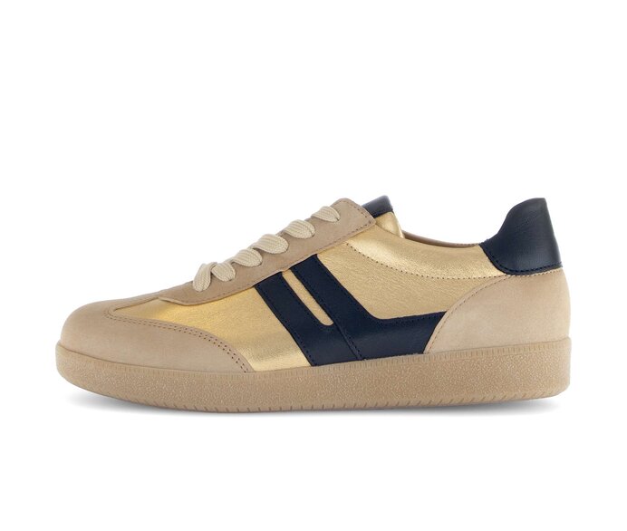 Gabor Sneaker Low Braun - Materialmix Leder