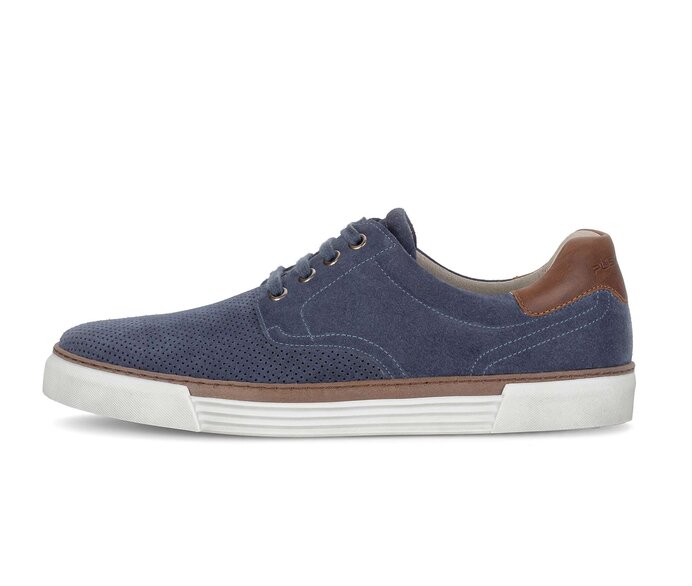 Pius Gabor Sneaker Low Blau - Materialmix Leder