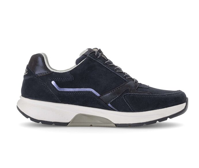 Gabor Sneaker Low Blau - Rauleder