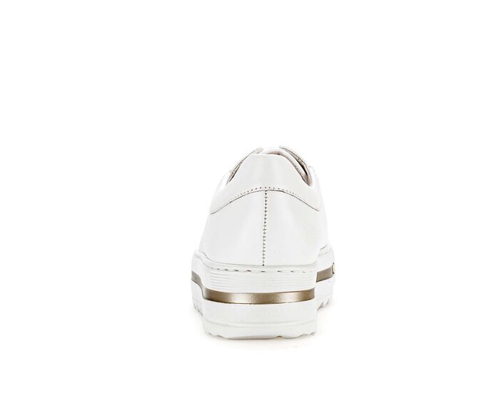 Gabor Sneaker Low Weiß - Glattleder