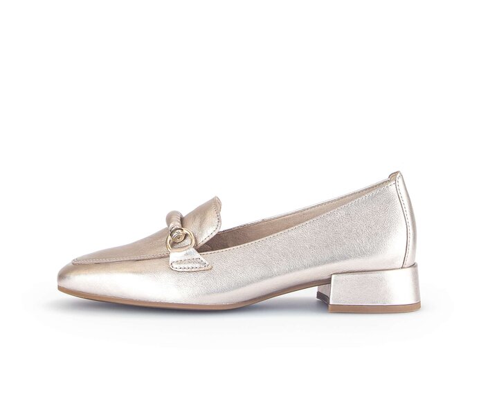 Gabor Slipper Gold - Effektleder