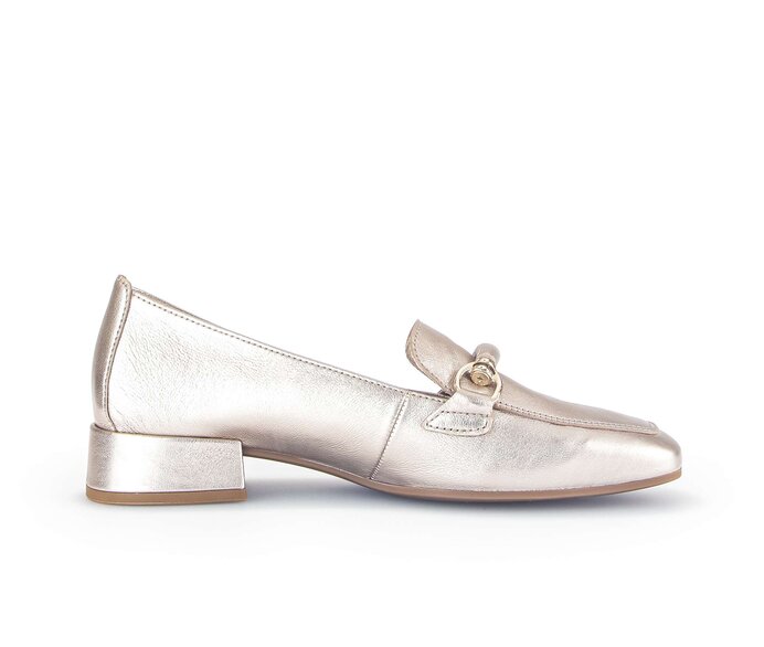 Gabor Slipper Gold - Effektleder