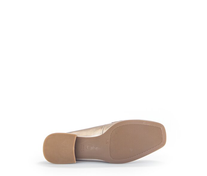 Gabor Slipper Gold - Effektleder